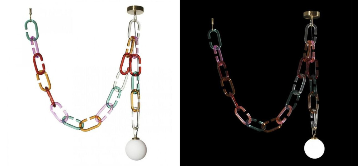 Подвесной светильник с декоративной цепью Brooklyn Studio Multi