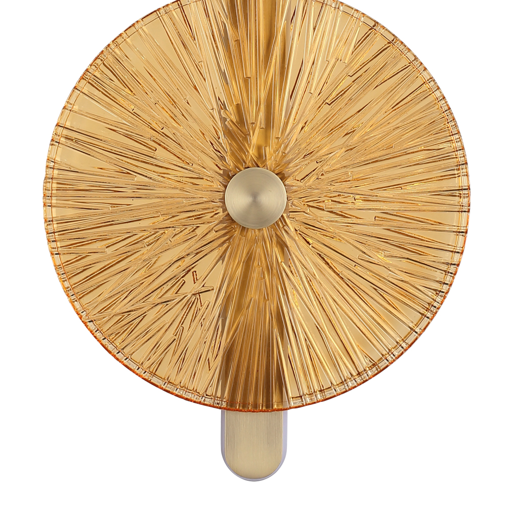 Подвесной светильник с круглым стеклянным плафоном Gingham