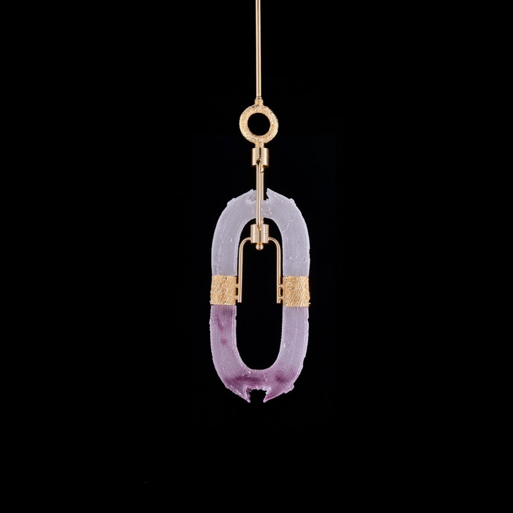 Подвесной светильник с овальным плафоном Fantasy Geometry