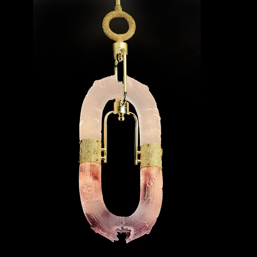 Подвесной светильник с овальным плафоном Fantasy Geometry