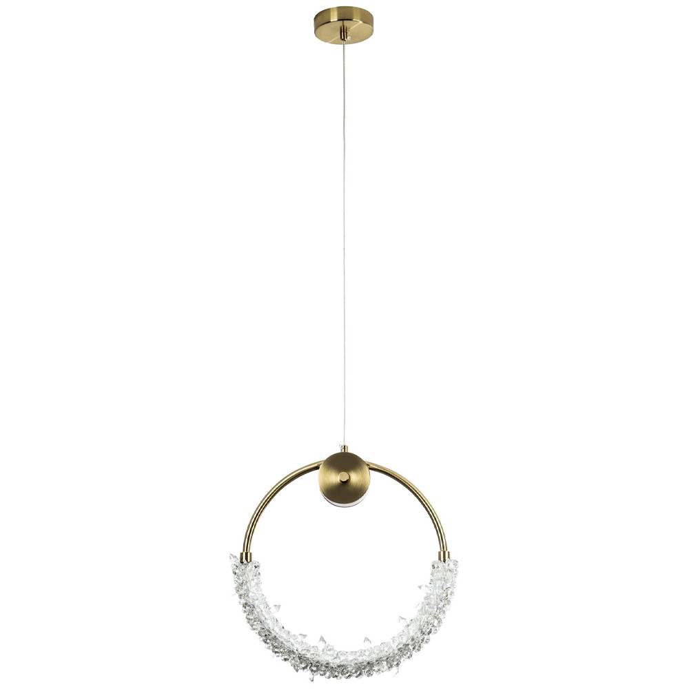 Подвесной светильник с плафоном в виде кольца Gilbertine Ring Hanging Lamp