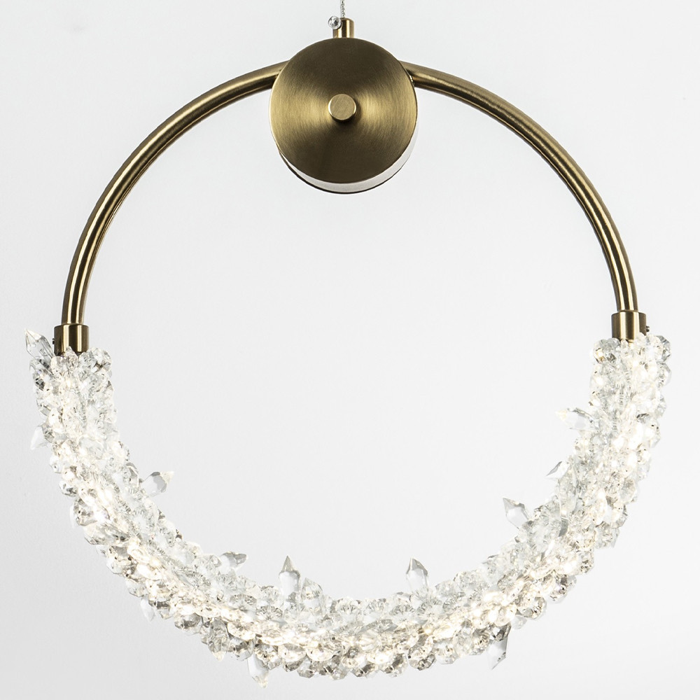 Подвесной светильник с плафоном в виде кольца Gilbertine Ring Hanging Lamp
