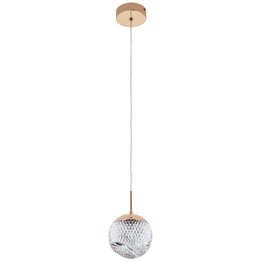 Подвесной светильник с плафоном в виде шара Moreau Sphere Hanging Lamp