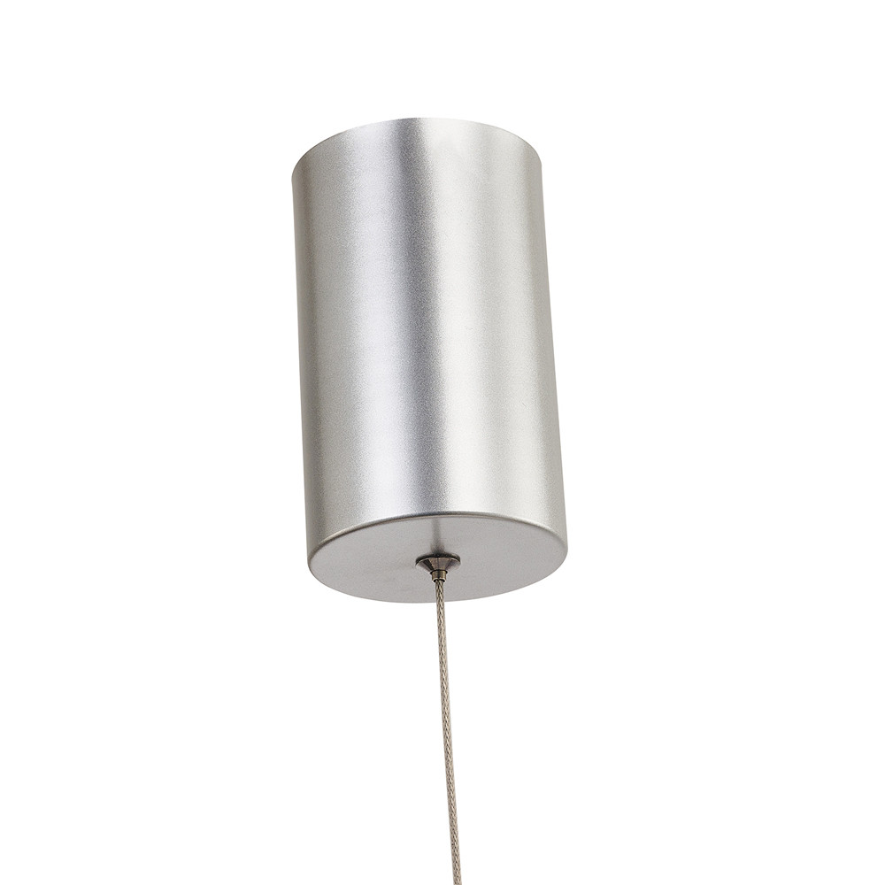Подвесной светильник с плафоном в форме шара Inner Gleam Orb silver
