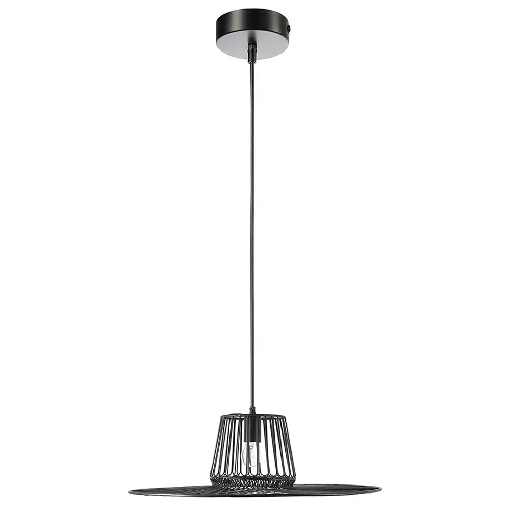 Подвесной светильник с плафоном из металлической сетки Lamp with Metal Mesh Shade