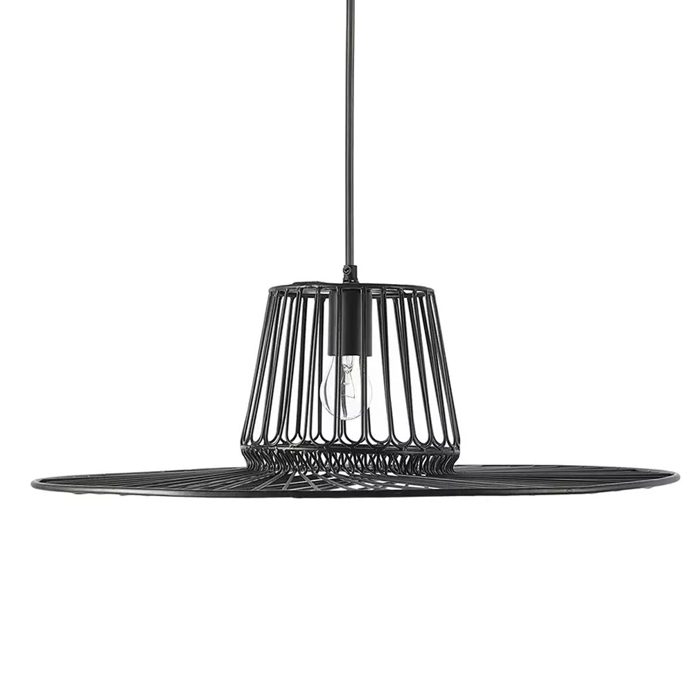 Подвесной светильник с плафоном из металлической сетки Lamp with Metal Mesh Shade