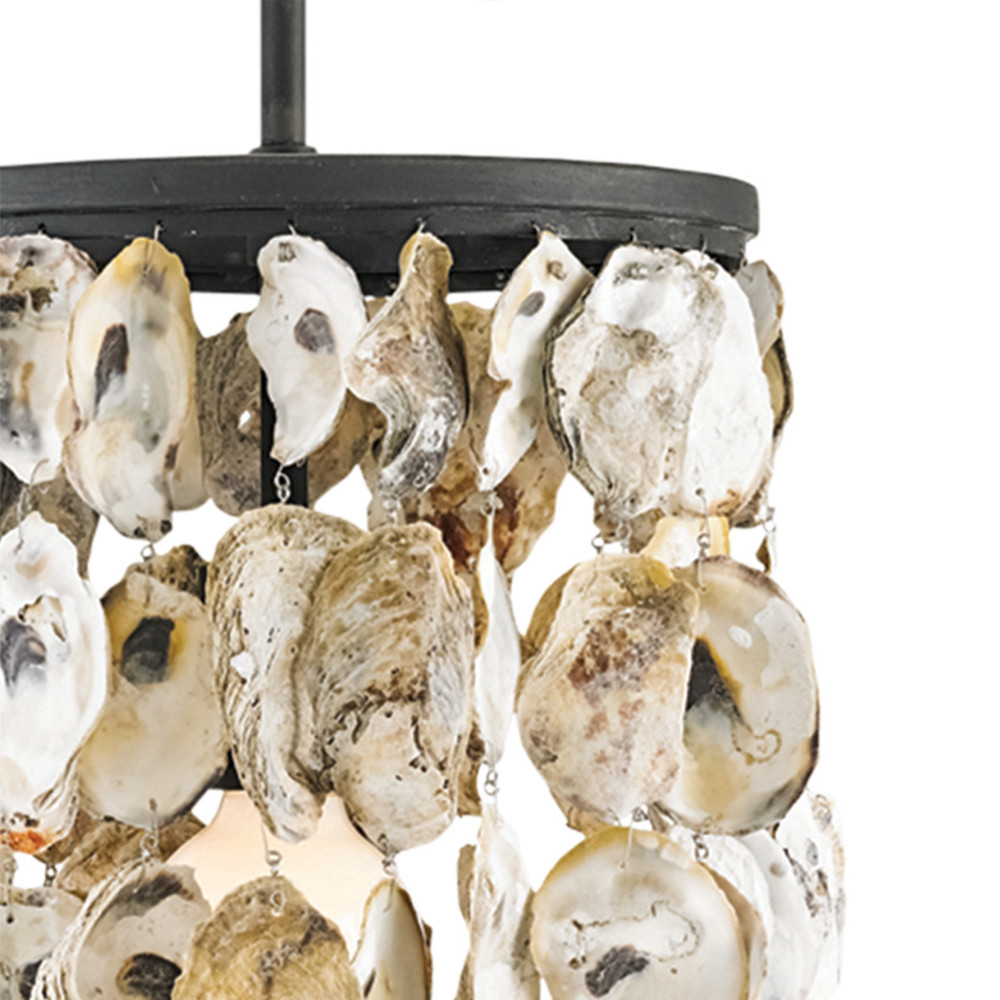 Подвесной светильник с подвесками из устричных раковин Sea Ravens