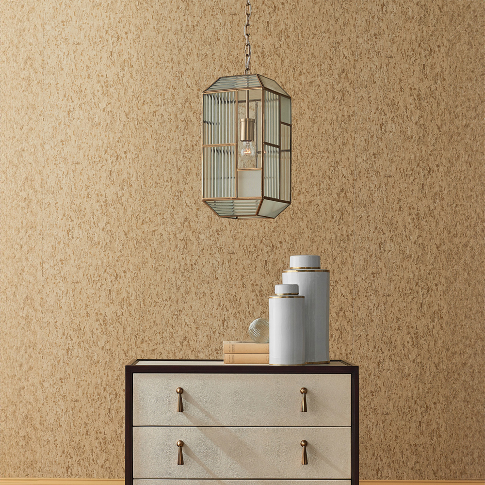 Подвесной светильник с рельефным стеклом Embossed Glass