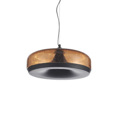 Подвесной светильник с стеклянным плафоном LED 42W 3000K Glass Textured Lampshade