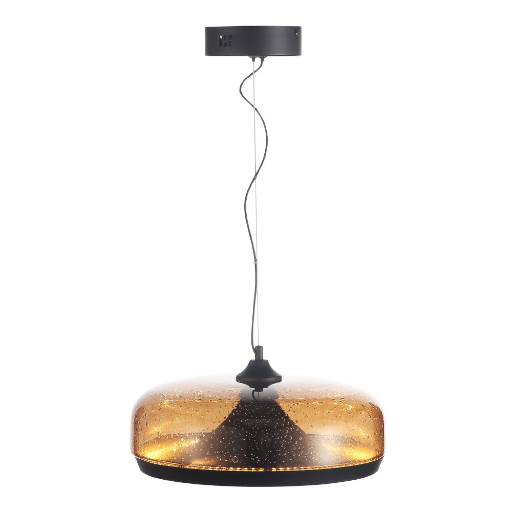 Подвесной светильник с стеклянным плафоном LED 42W 3000K Glass Textured Lampshade