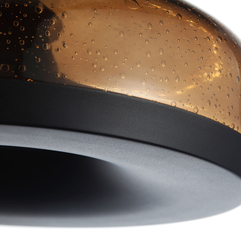 Подвесной светильник с стеклянным плафоном LED 42W 3000K Glass Textured Lampshade