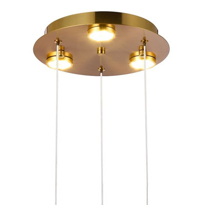 Подвесной светильник с тремя цветными плафонами Soar Colorful Lamp