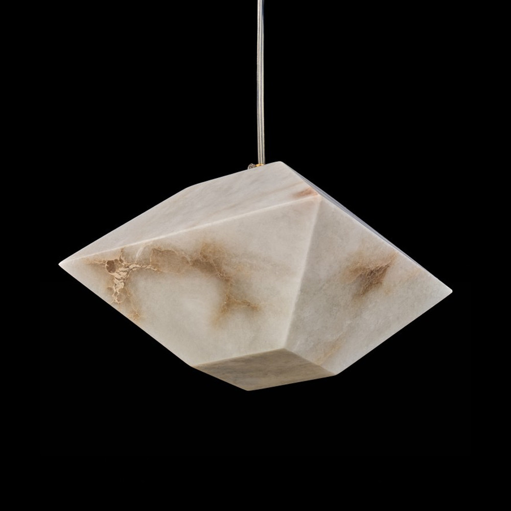 Подвесной светильник с фигурным плафоном Stone Prism
