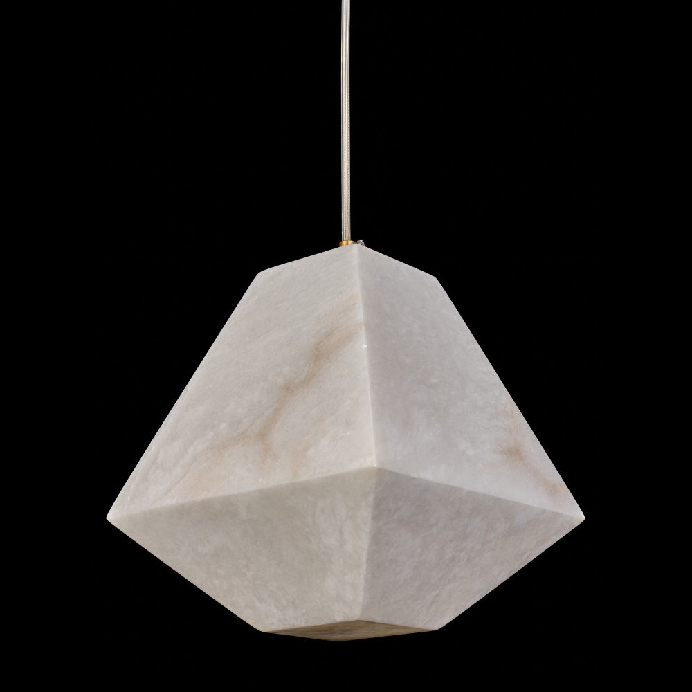 Подвесной светильник с фигурным плафоном Stone Prism