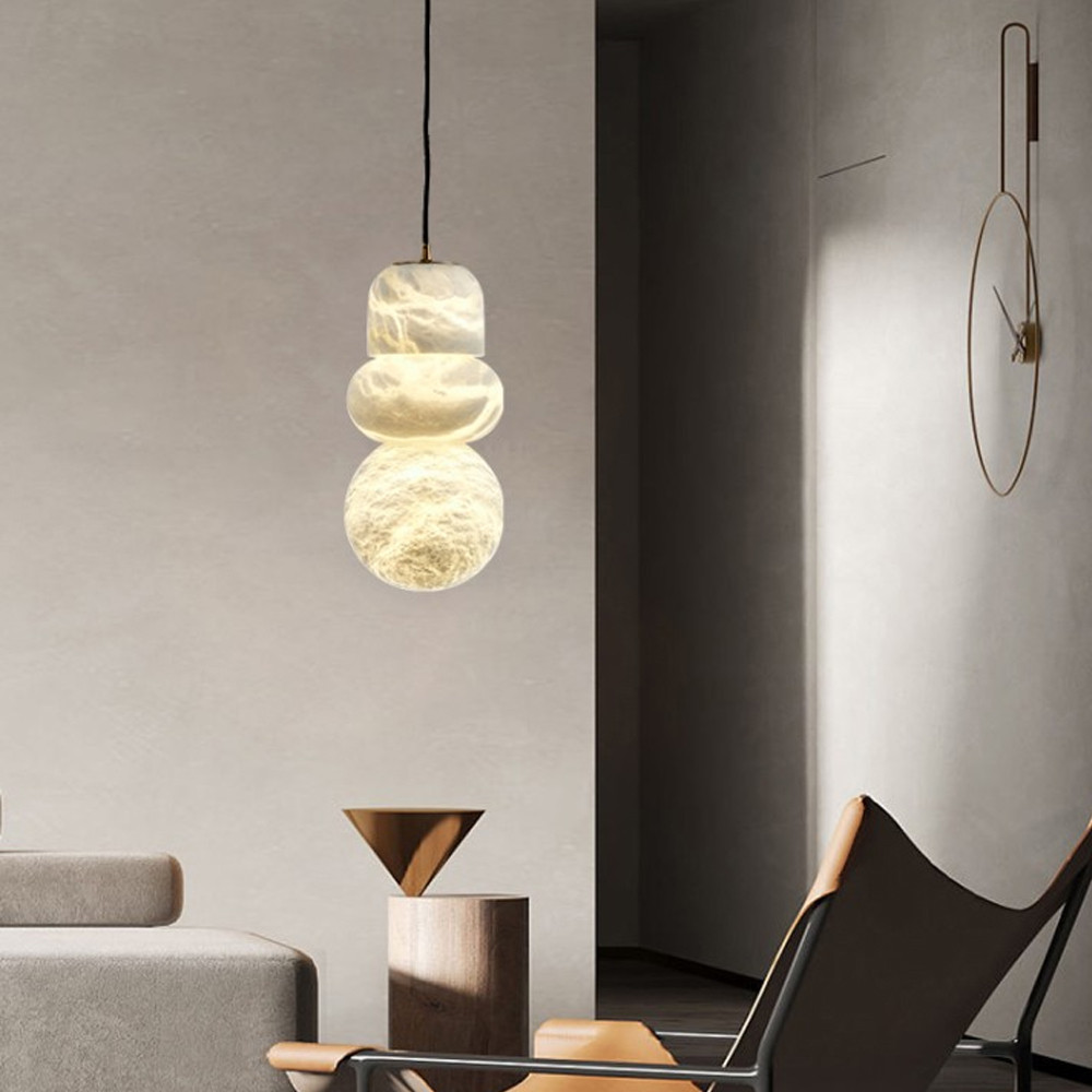 Подвесной светильник с фигурными плафонами Stone Triad