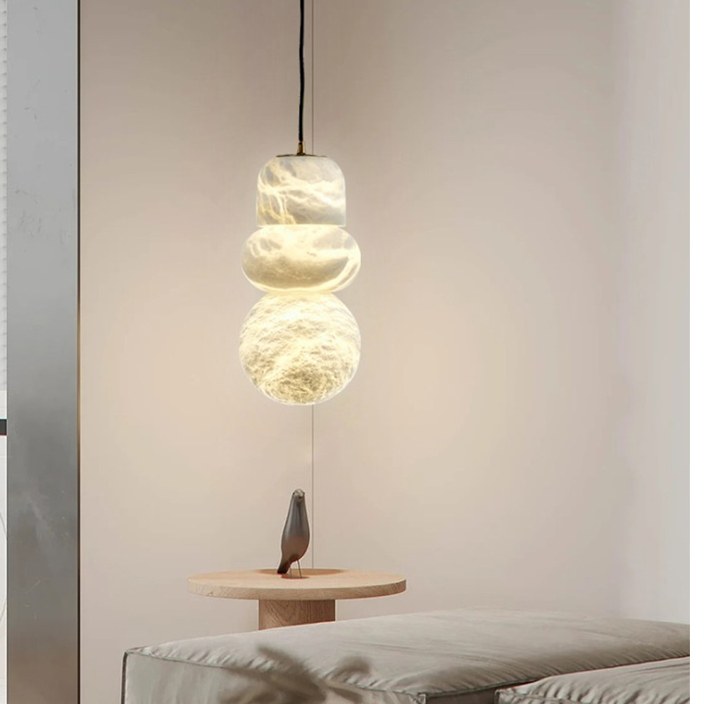 Подвесной светильник с фигурными плафонами Stone Triad