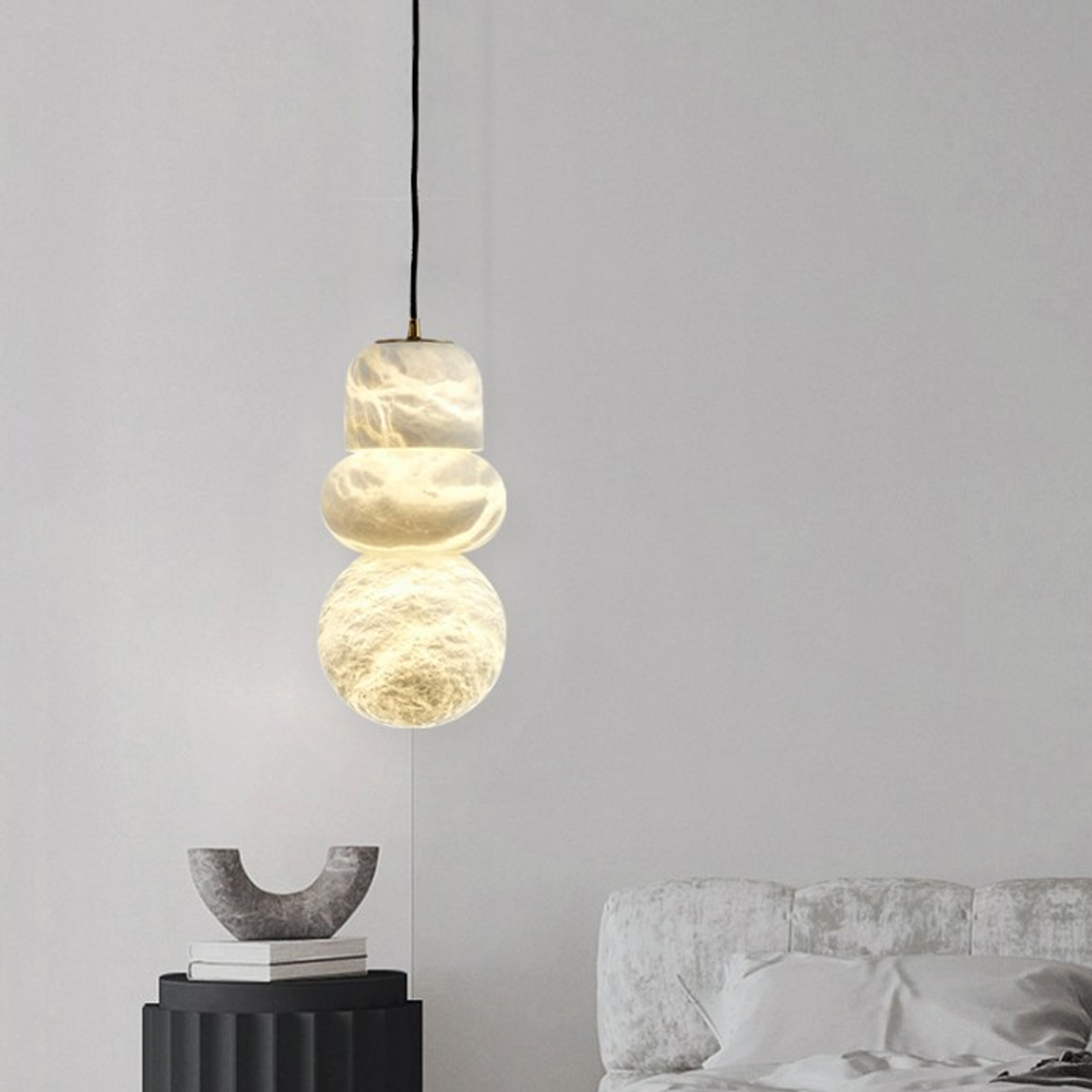 Подвесной светильник с фигурными плафонами Stone Triad