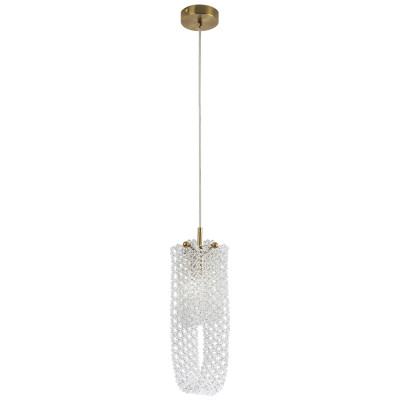 Подвесной светильник с хрустальными подвесками Godard Crystal Hanging Lamp