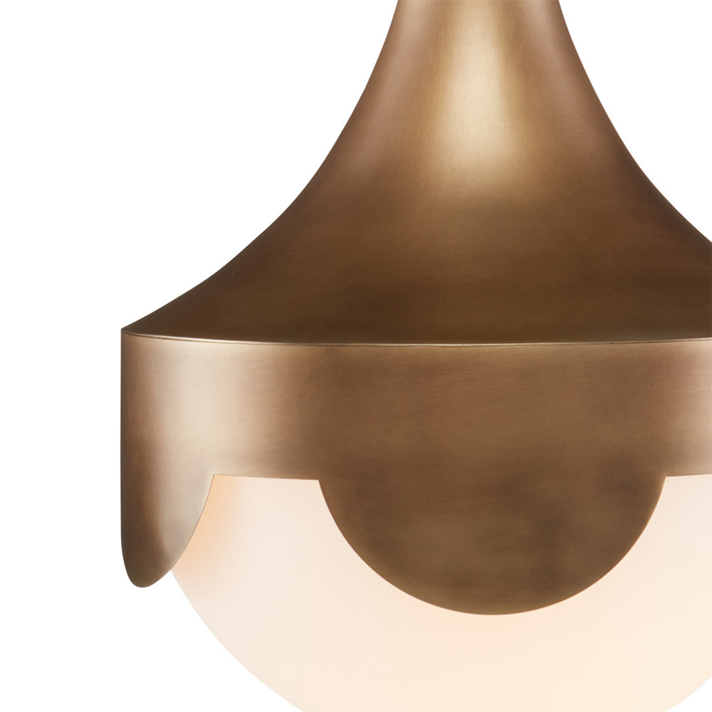 Подвесной светильник светодиодный с каркасом в форме купола Lantern under the Dome