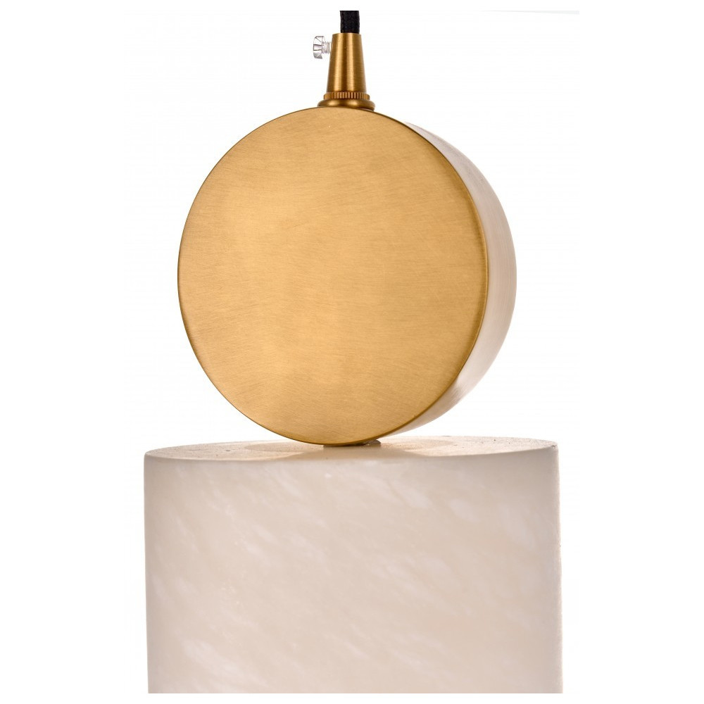 Подвесной светильник светодиодный с цилиндрическим плафоном Stone Helios