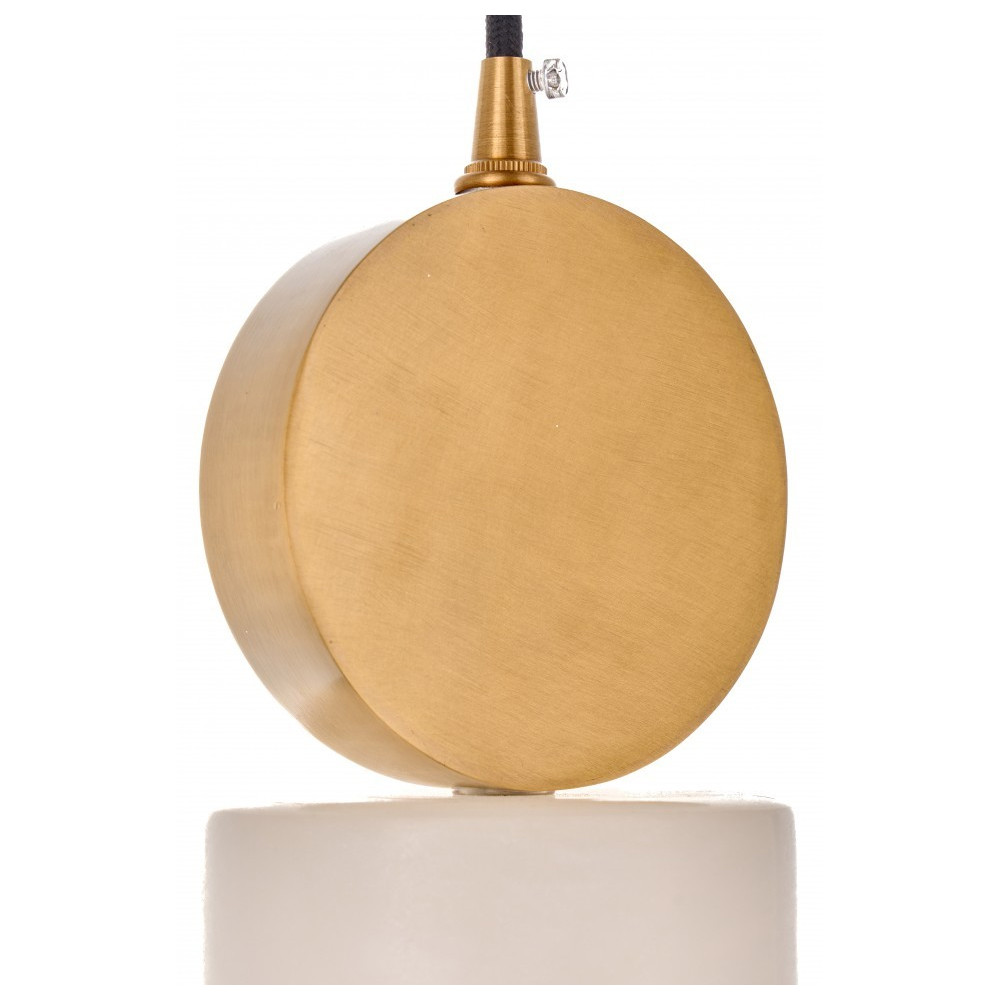 Подвесной светильник светодиодный с цилиндрическим плафоном Stone Helios