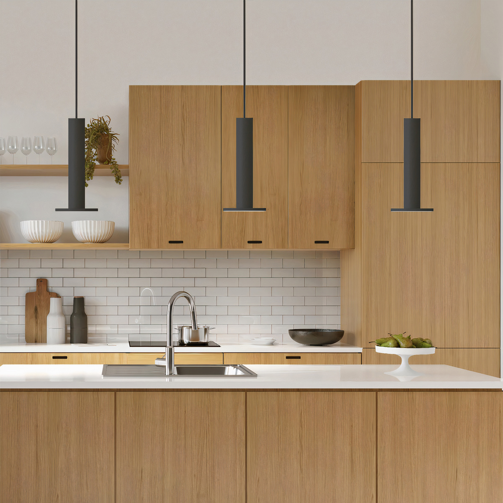 Подвесной светильник светодиодный черный Light Durability