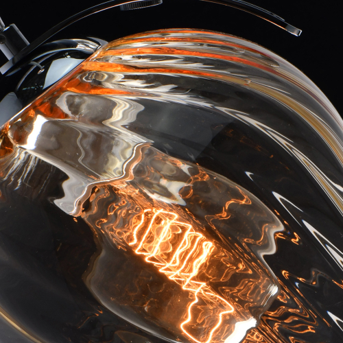 Подвесной светильник со стеклянном плафоном в форме бокала Kaleido