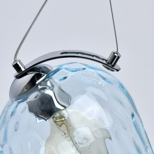 Подвесной светильник со стеклянном плафоном в форме бокала Kaleido