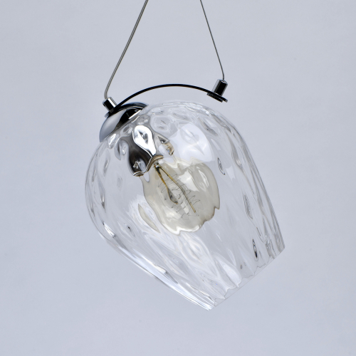 Подвесной светильник со стеклянном плафоном в форме бокала Kaleido
