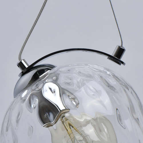 Подвесной светильник со стеклянном плафоном в форме бокала Kaleido