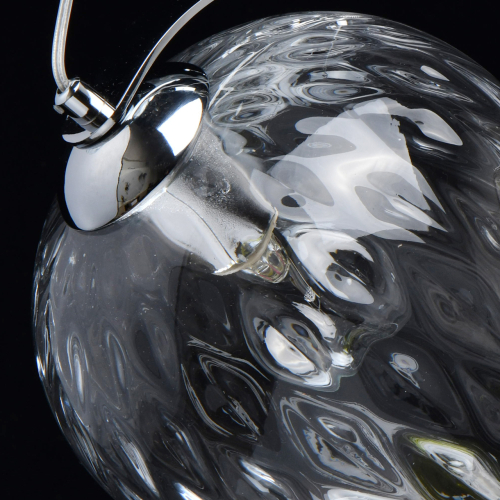 Подвесной светильник со стеклянном плафоном в форме бокала Kaleido