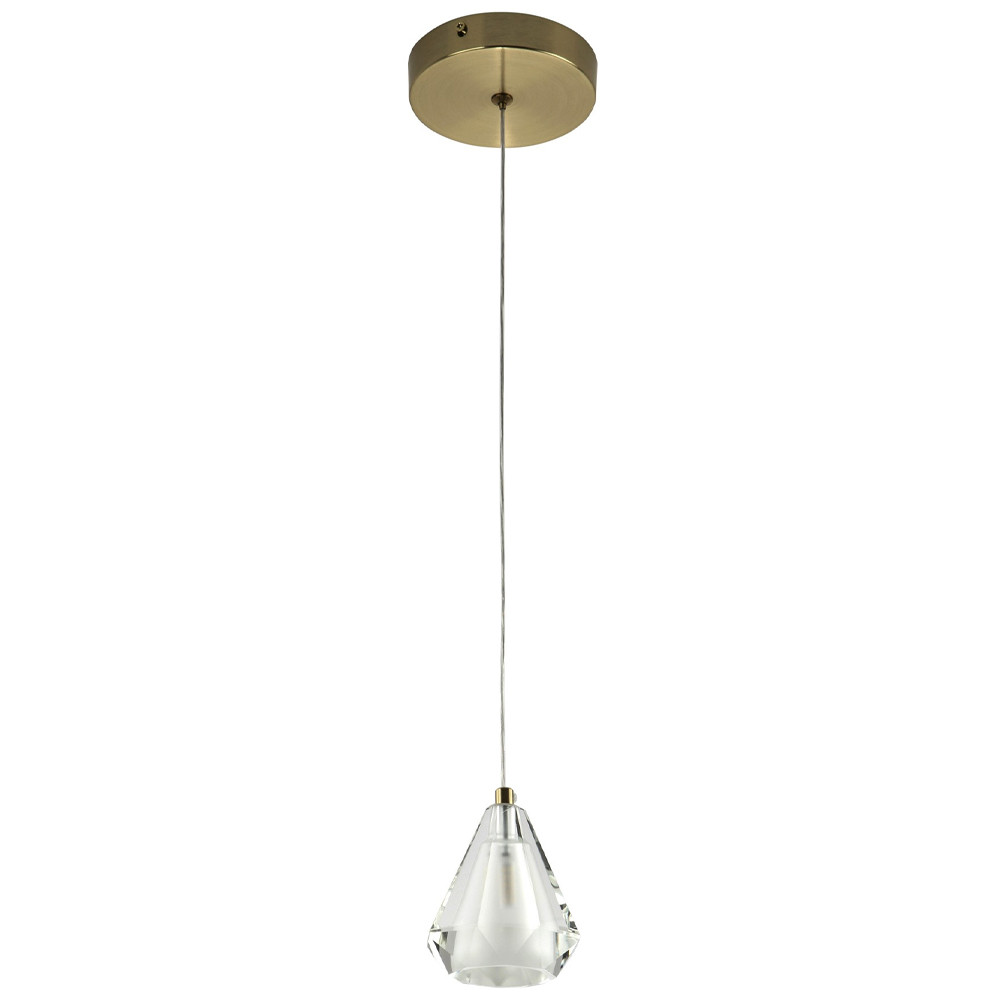 Подвесной светильник со стеклянным плафоном Albain Glass Hanging Lamp