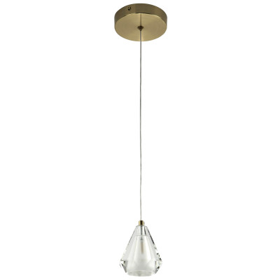 Подвесной светильник со стеклянным плафоном Albain Glass Hanging Lamp