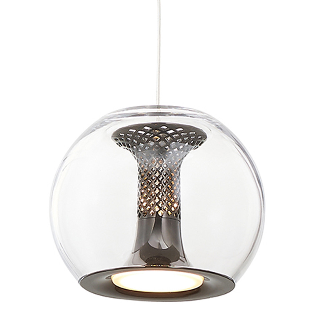 Подвесной светильник со стеклянным плафоном Inner Gleam Globe black