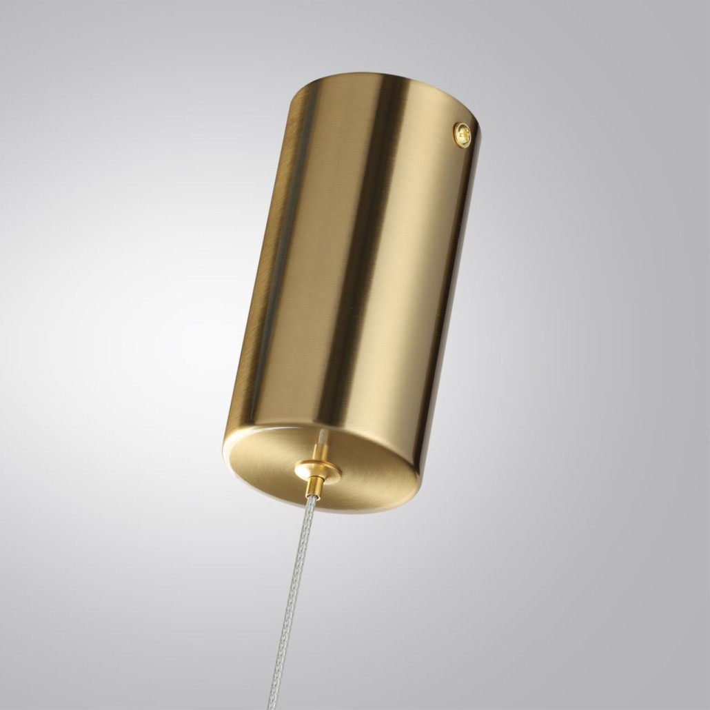 Подвесной светильник тонкий с белыми шариками PEARLS Suspension