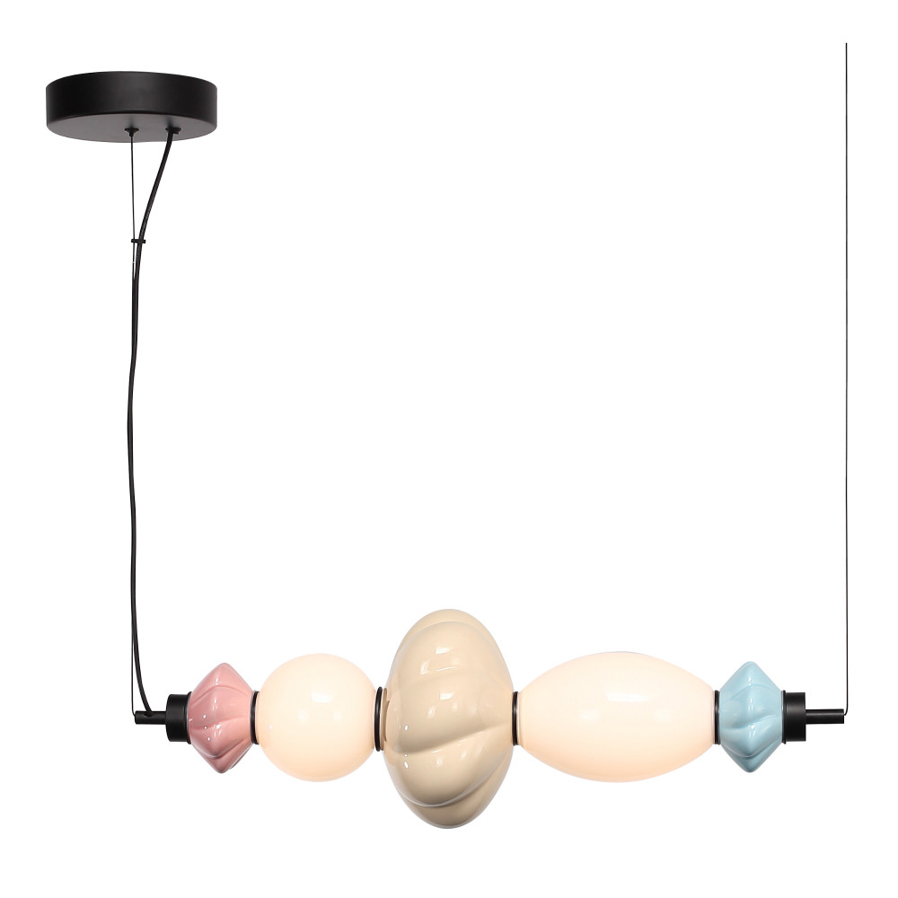 Подвесной светильник фигруный с керамическими элементами 18W LED Fragrant Light
