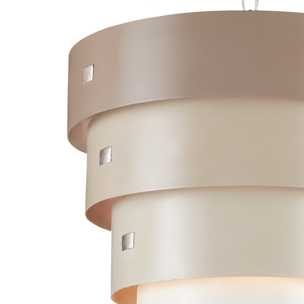 Подвесной светильник фигурный из 4-х широких колец Alternating Rings