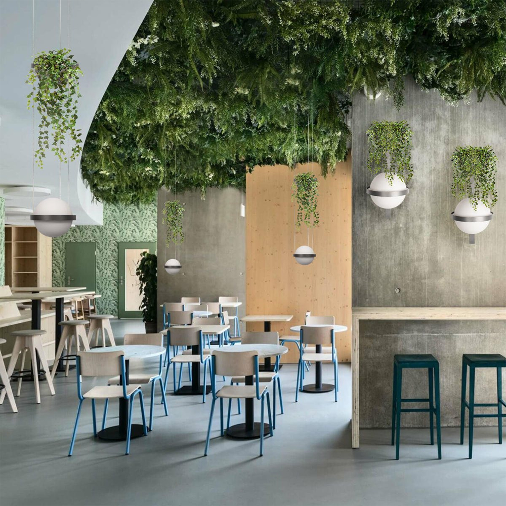 Подвесной светильник цвета антрацит Waterfall of Wishes