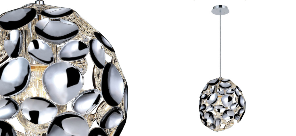 Подвесной светильник цвета хром CLAM