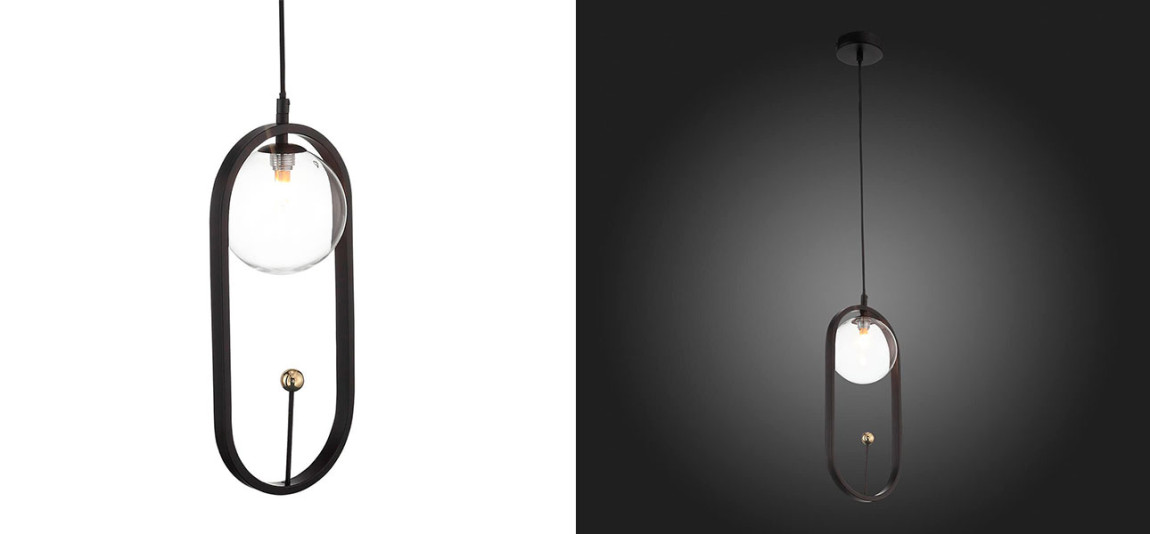 Подвесной светильник черный Scandinavia