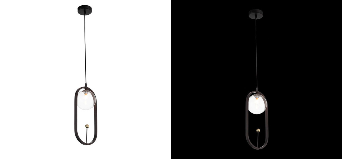 Подвесной светильник черный Scandinavia