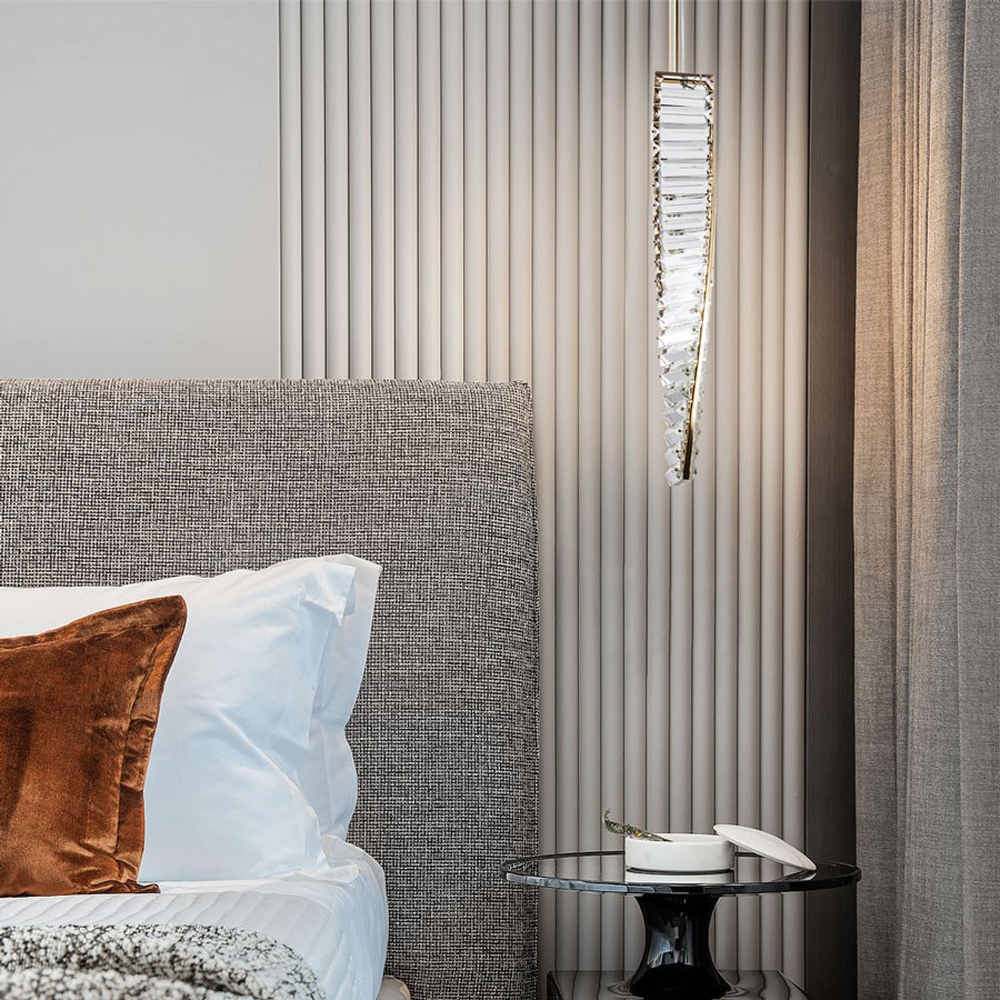 Подвесной хрустальный светильник Crystal Ribbon Hanging Lamp