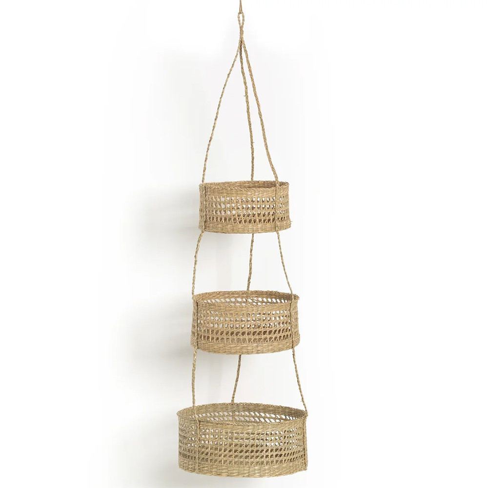Подвесные плетеные корзины для цветов Musa Wicker Baskets