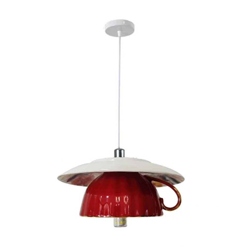 Подвесные светильники в виде чаши с цветочным блюдцем Flower Reversal