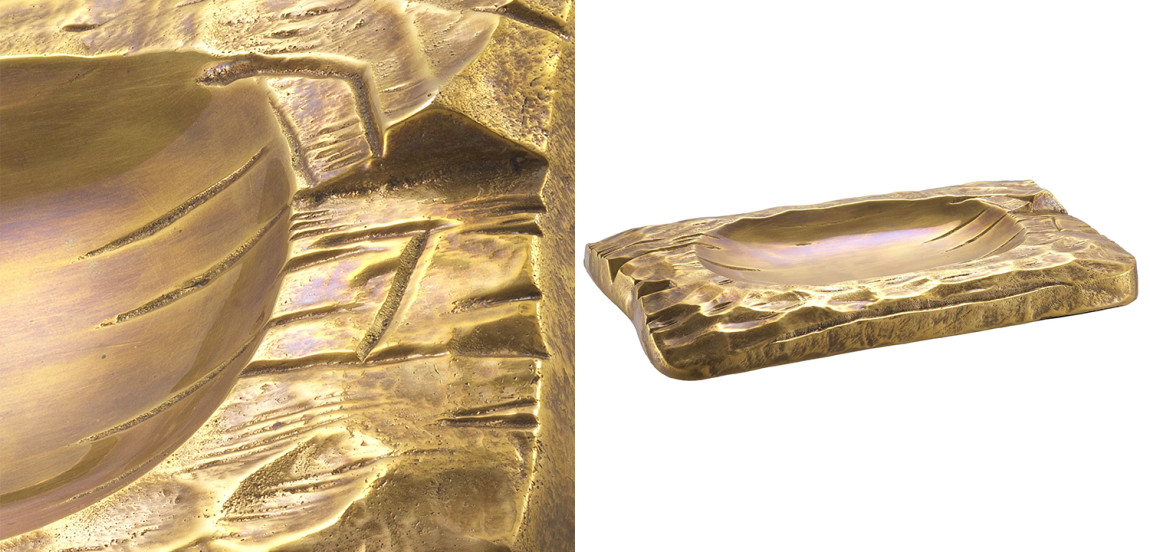 Поднос Eichholtz Tray Chiasso Brass