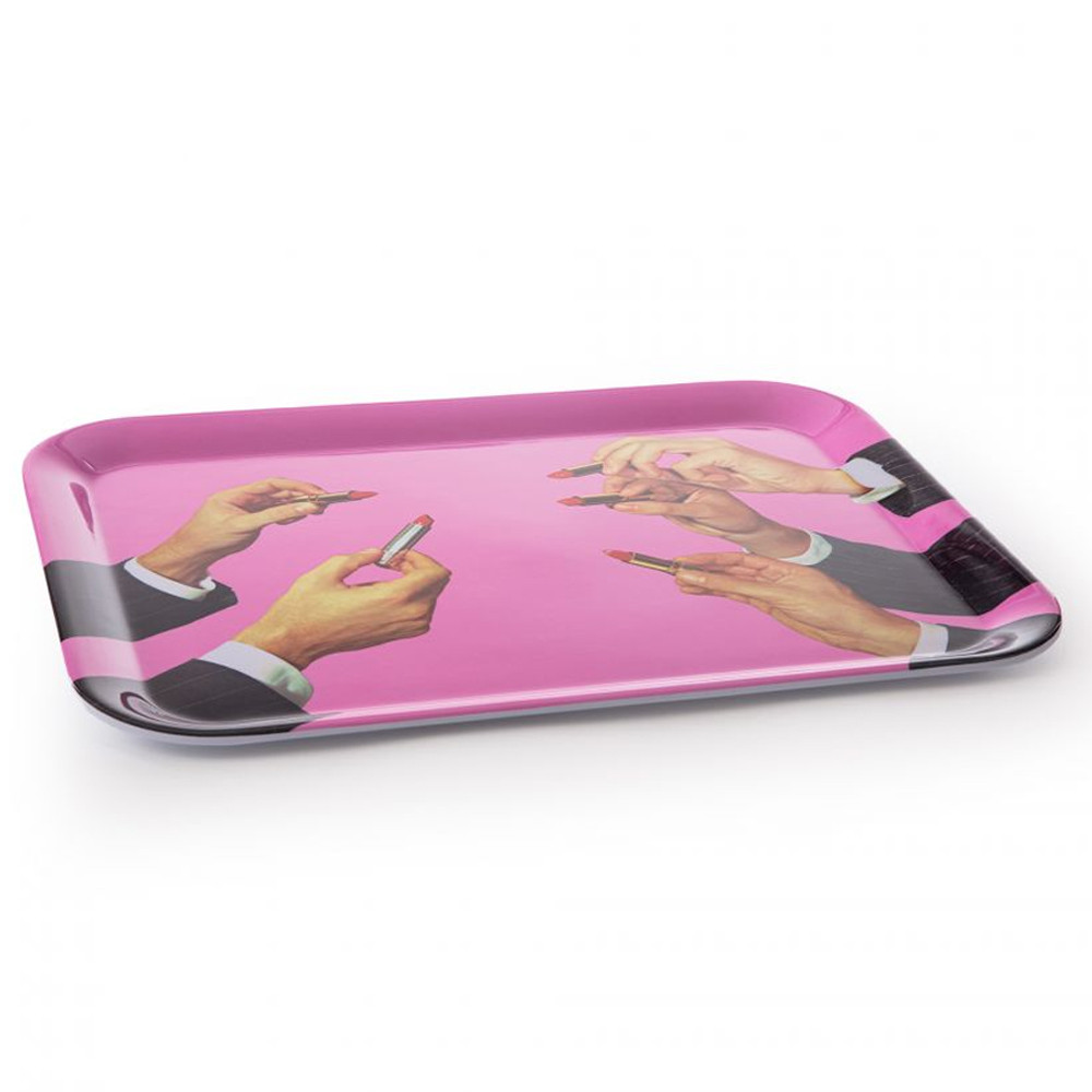 Поднос Seletti Lipsticks Pink