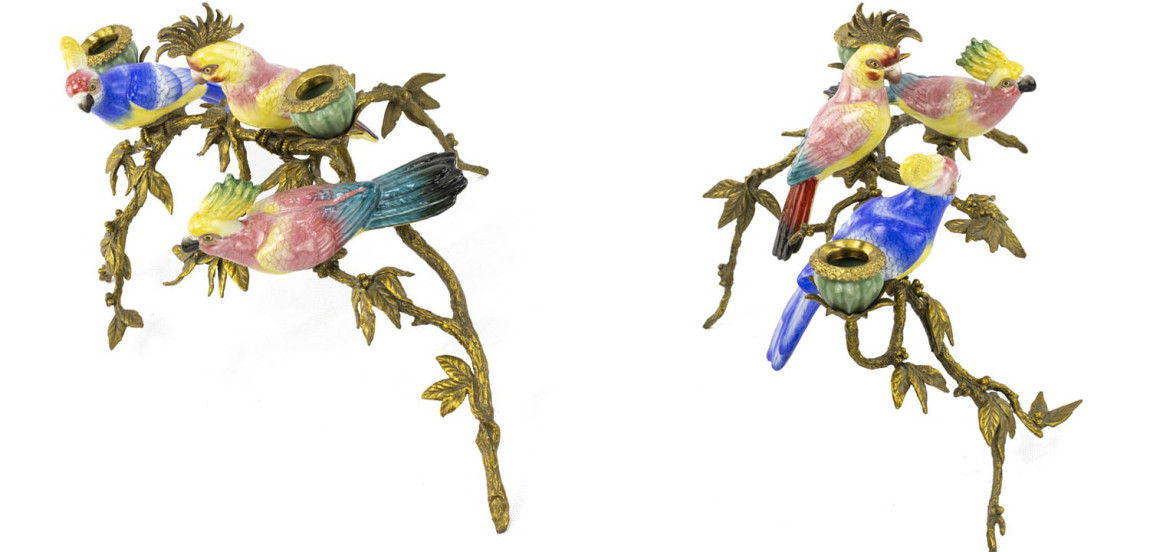 Подсвечник Birds On A Branch Eden Garden