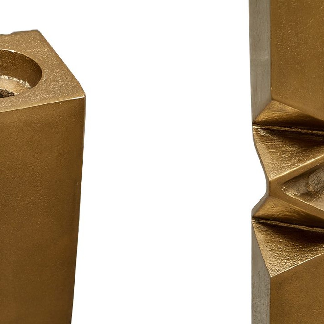 Подсвечник Brass spiral
