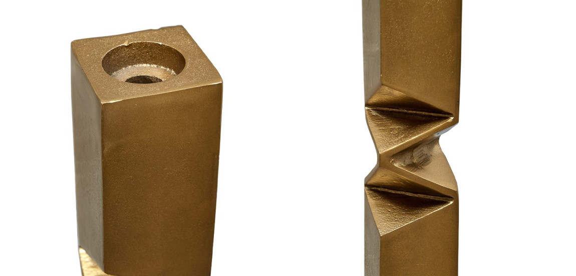 Подсвечник Brass spiral