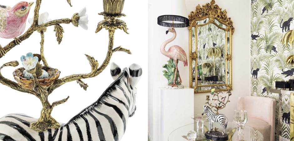 Подсвечник CANDLEHOLDER ATLANTA ZEBER